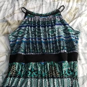 Paisley and Mixed Patterned Dress